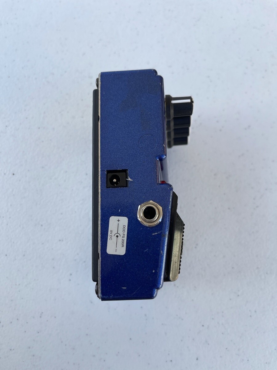 DOD Digitech FX102 Mystic Blues Overdrive Rare Vintage