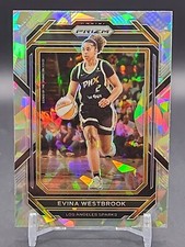 Evina Westbrook - 2023 Prizm WNBA - Cracked Ice #51 - Sparks