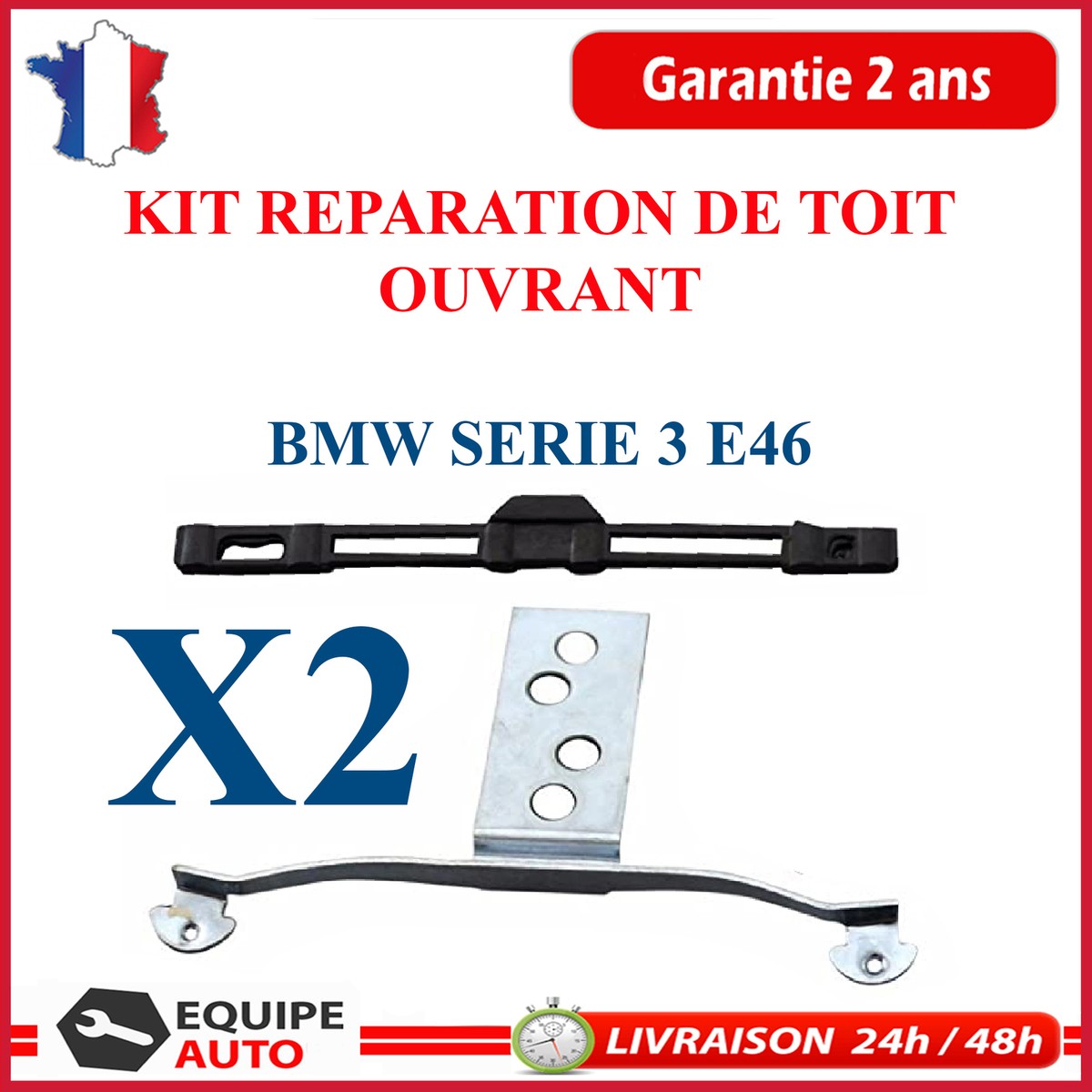 Kit Réparation Toit Ouvrant ESC ESR510 4 Pièces Pour BMW E46