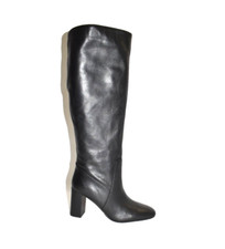 New Aquatalia Leora Weatherproof Leather Boot Black Size 9.5 DD436