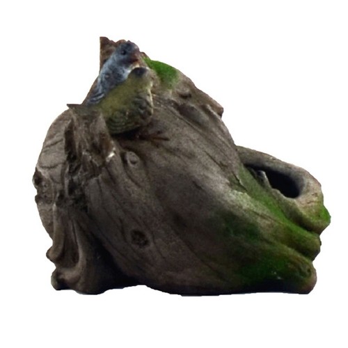 UNUSUAL CAT GARDEN ORNAMENT DRIFTWOOD EFFECT, LESS THAN HALF PRICE - Picture 6 of 8