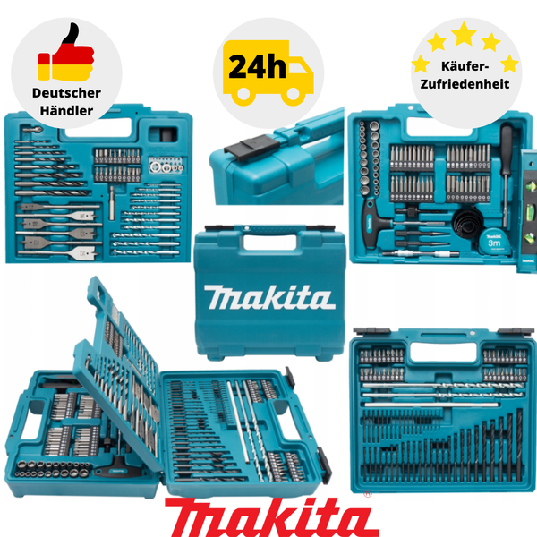 Makita E-06270 Bohrer-Bit-Set 212-Teilig Bohrerset Bitsortiment Bitset Im Koffer-image