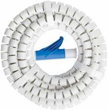 GUAINA SPIRALE COPRICAVO NASCONDI AVVOLGI RACCOGLI COPRI CAVO PC TV MT 3 31196