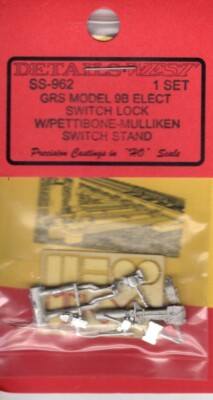 #ad HO Scale Details West SS 962 GRS Model 9B Elect Switch Lock w Pettibone Mulliken $5.25
