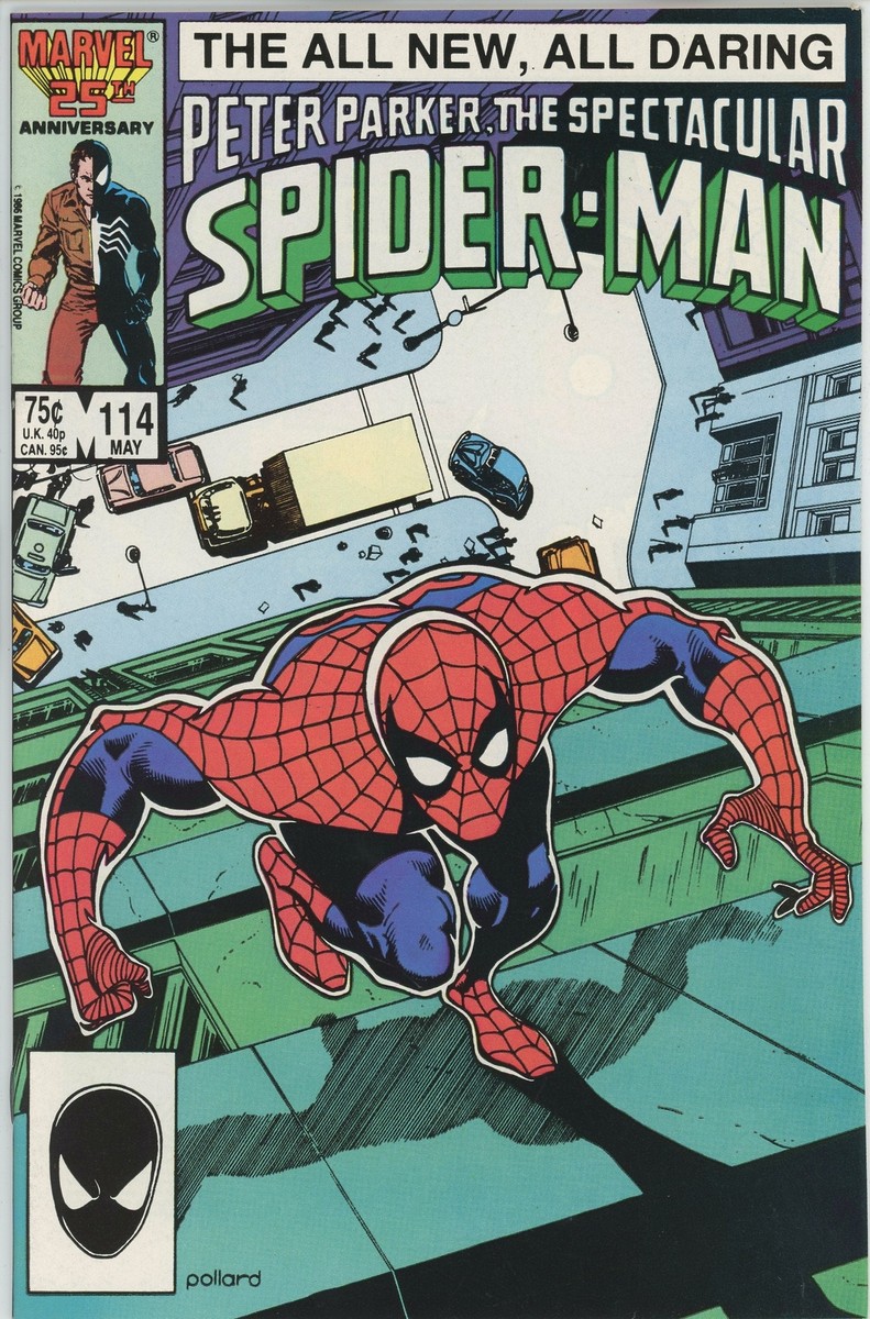 Spectacular Spider-Man #114 (1976) - 9.4 NM *Keith Pollard Cover