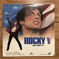 Rocky V Laserdisc, 1991 