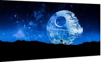 Star Wars Todesstern Film Leinwand Bilder Wan...