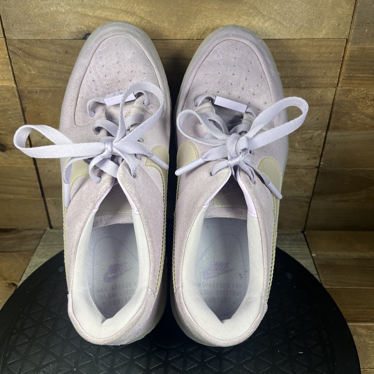 Nike Air Force 1 Sage Low LX Violet Mist Platform Sneakers