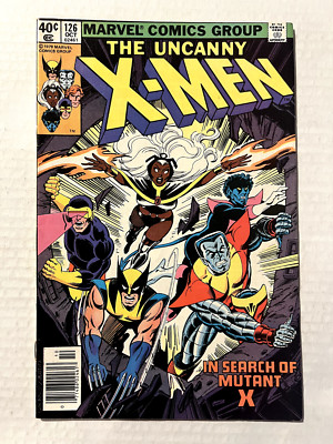 UNCANNY X-MEN #126 FIRST APPEARANCE OF PROTEUS DAVE COCKRUM COVER ART 1979