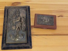 Objets Religieux 2 Bas Reliefs Vierge Marie