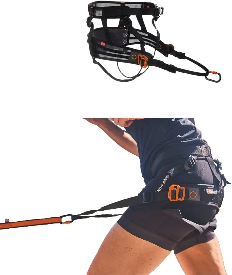 Non-Stop Dogwear Canix Belt Canicross Human Harness Black RRP £85 - Image 3 of 4