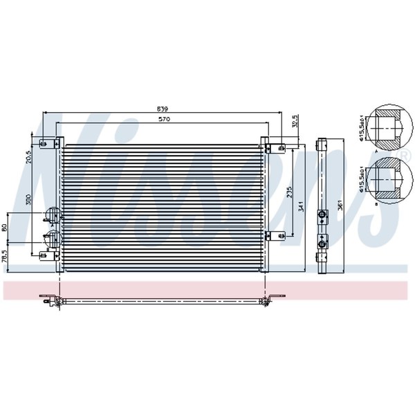Kondensator Klimaanlage KlimaküHler FüR Alfa Romeo 156 932_-image