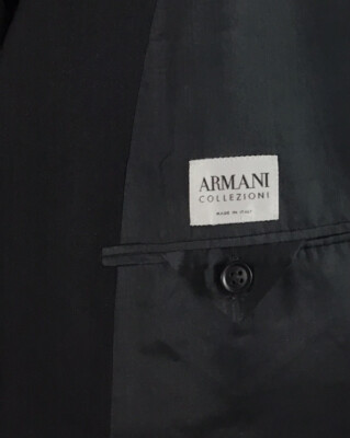 Armani Collezioni Saks Fifth Avenue Mens 42L Wool Sport Coat