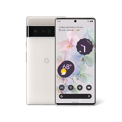 ※海外版Google Pixel 6Pro 本体 白 128GB Google Pixel 6 Pro - 128GB - Cloudy White (AT&T) - Brand New