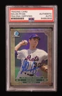 SIGNED ON CARD! ️‍Nolan Ryan - Bowman Chrome Draft History Refractor - PSA Auto