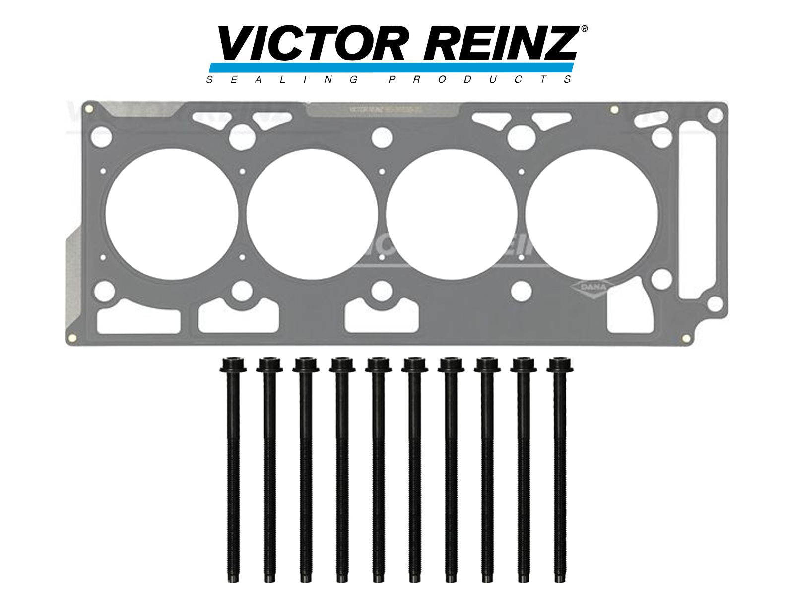 VICTOR REINZ CYLINDER HEAD GASKET BOLTS KIT FOR FORD KA 1.6i 2003-2008 1099084
