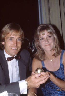 The ITF Women's Singles World Champion Chris Evert-Lloyd of the U - Old Photo
