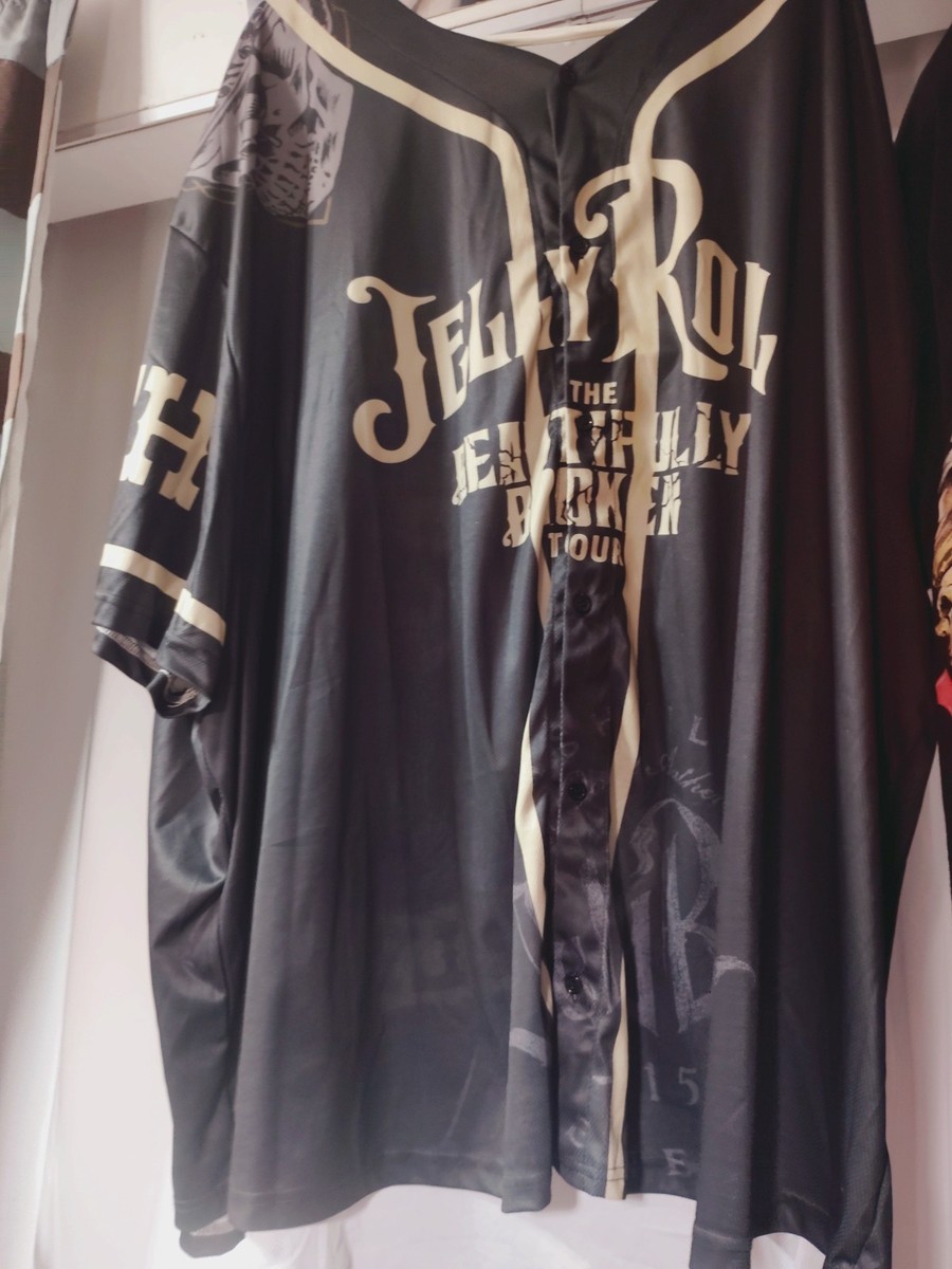 Custom Made Jelly Roll Shirt/jersey 5xl insane Clown Posse icp