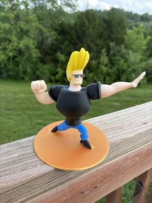 Johnny Bravo Figure Flexing Pose