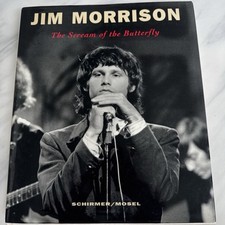 Jim Morrison:The Scream of the Butterfly 1st Ed HCDJ PHOTO BOOK The Doors NM-