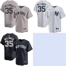 Jersey cosido para hombre Cody Bellinger Yankees