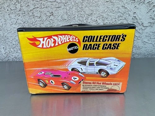 New ListingVintage 1969 Mattel Hot Wheels Redlines #4977 48 Car Collectors Race Case
