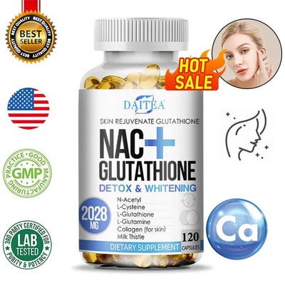 Skin Rejuvenation Glutathione Detox Whitening 2028 Mg Dietary Supplement