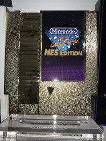Nintendo World Championship NES Switch Accessories.  NO Game.  Pins Art Card Etc