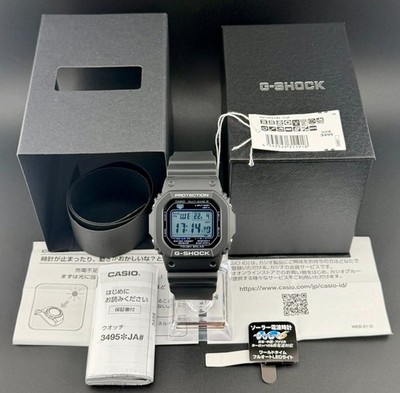 【極美品】CASIO G-SHOCK GW-M5610U-1CJF Casio G-SHOCK GW-M5610U-1CJF Solar / MB6 Quartz Watch - Full JDM