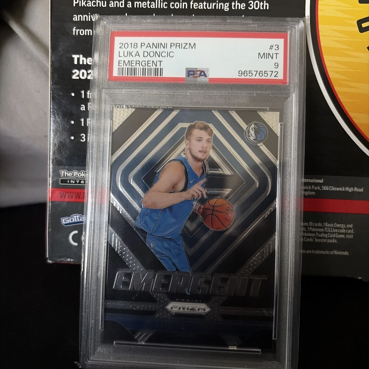Luka Dončić 9 Graded Basketball Sports Trading Cards & Accessories
