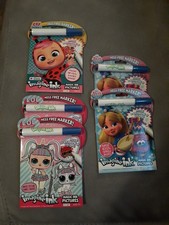 Imagine Ink Magic Ink Pictures LOL, Alcester Wonderland, Cry Babies Lot Of 5