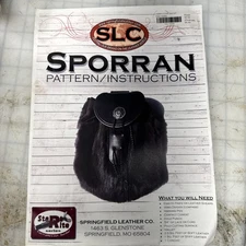 Springfield Leather Co. – Sporran Pattern bag & Instructions