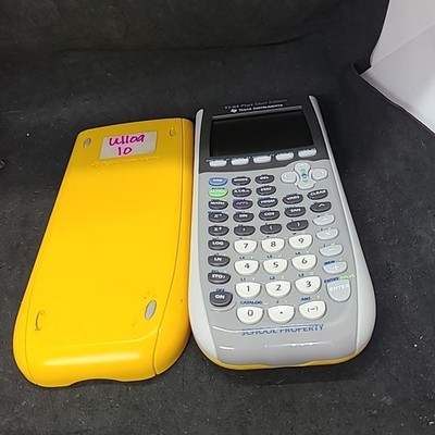 TI-84 Plus Silver Edition Graphing Calculator-With Covers -Tested & Working #98