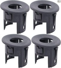 4Pcs Black Rear Bumper Parking Aid Assist Sensor Bracket Bezel Housing 25844782