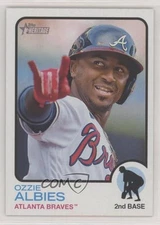 2022 Topps Heritage High Number Image Variation Ozzie Albies #378