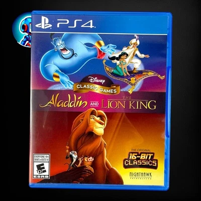 Disney Classic Games: Aladdin and the Lion - Sony PlayStation 4 - Image 1 of 4
