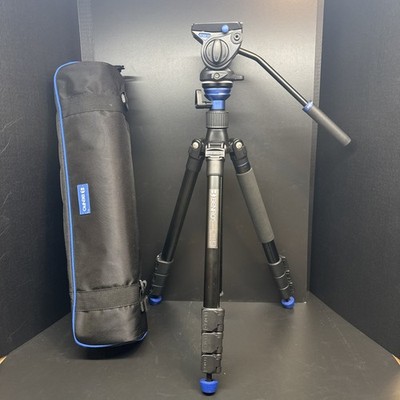 Benro Aero 4 Video Travel Angel Tripod, (A2883F), Original Travel Bag