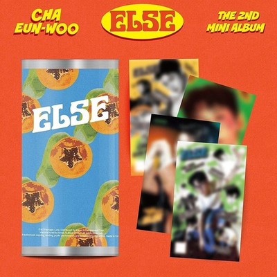 CHA EUN-WOO [ELSE] 2nd Mini Album KIWEE Ver/QR Poster+6 Foto Karte+Key Ring+GIFT