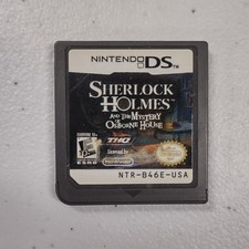 Sherlock Holmes and the Mystery of Osborne House Nintendo DS Game Only THQ