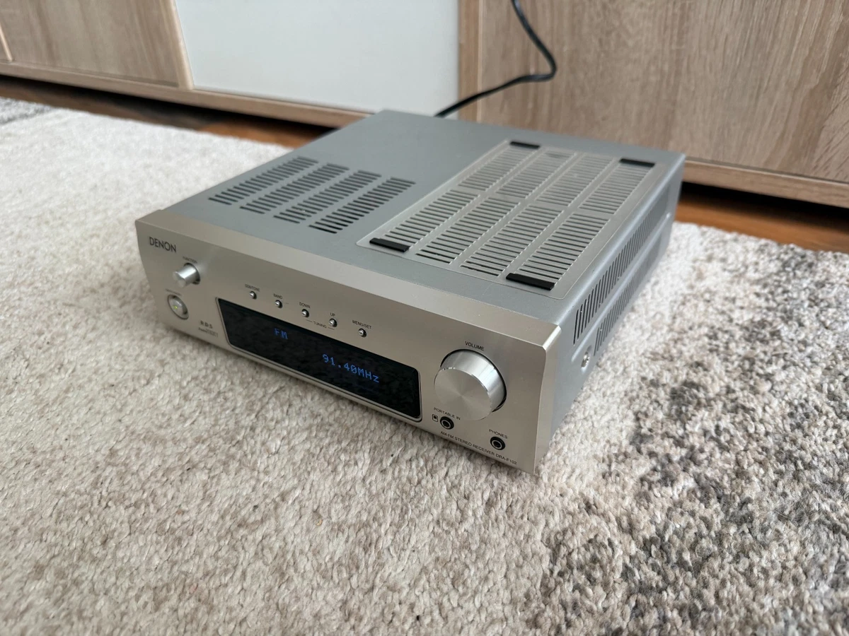 DENON AM-FM Stereo Receiver DRA-F102