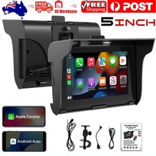 5" Motorcycle GPS Navigator Touch Screen Motorbike Navigation Waterproof Carplay