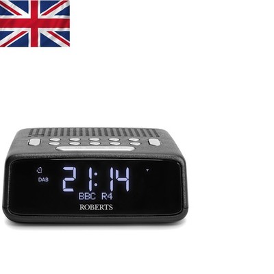 ORTUS DAB Digitaler Radiowecker mit großem LCD-Display - stilvoller Wecker