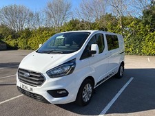 2019 FORD TRANSIT CUSTOM LIMITED AUTOMATIC DAY VAN, DIESEL HEATER. NO VAT