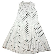 VTG 70's USA DJ and Co polkadot flow dress size 10