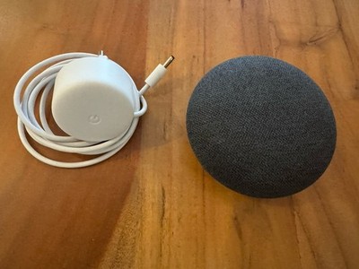 Google Nest Mini 2. Generation Smart Home Lautsprecher Anthrazit