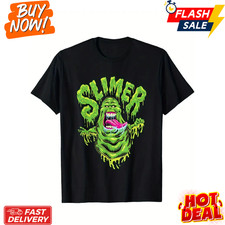 Sale Ghostbusters Afterlife Inspired T-Shirt Slimer Graphic Cotton Tee Unisex