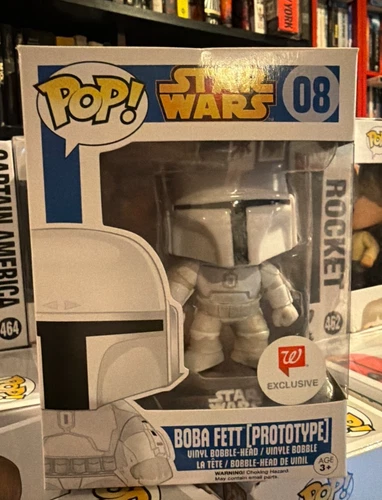 Funko Pop Star Wars Boba Fett Prototype #08 Walgreens Exclusive
