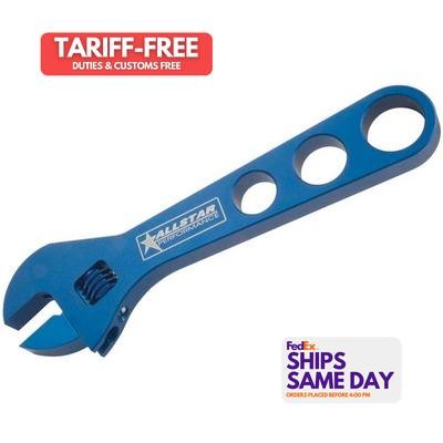 Allstar ALL11152, One Blue Aluminum Alum Adj Wrench 0-10An Performance Parts