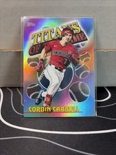 Topps 2026 Titans of the Game Holo Insert Corbin Carroll Arizona Diamondbacks