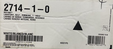 Kohler K-2714-1-0 Bryant Circular Vitreous China Drop-In Bathroom Sink - READ 